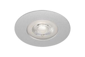 BRILONER LED vestavné svítidlo, pr. 9 cm, 5 W, matný chrom IP44 BRI 7046-014