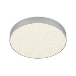 BRILONER LED stropní svítidlo hvězdné nebe, pr. 28,7 cm, 21 W, stříbrná BRI 7074-414