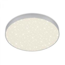 BRILONER LED stropní svítidlo hvězdné nebe, pr. 38,7 cm, 24,5 W, stříbrná BRI 7075-414