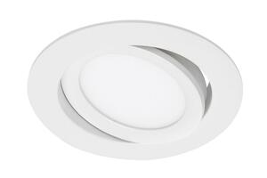 BRILONER LED vestavné svítidlo, pr. 10,6 cm, 7 W, bílé BRI 7114-416