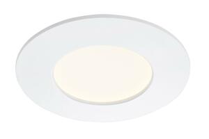 BRILONER LED vestavné svítidlo, pr. 8,5 cm, 6 W, bílé IP44 BRI 7282-016