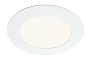 BRILONER LED vestavné svítidlo, pr. 12 cm, 6,4 W, bílé IP44 BRI 7284-016
