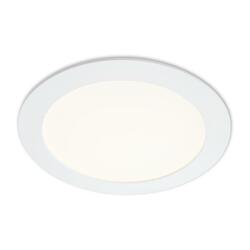 BRILONER LED vestavné svítidlo, pr. 17 cm, 12 W, bílé IP44 BRI 7286-016