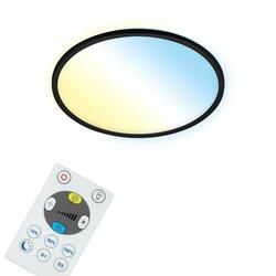 BRILONER CCT svítidlo LED panel, pr. 42 cm, 22 W, 3000 lm, černá BRILO 7059-015