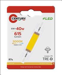 CENTURY LED LAMP COB R7S 6W 3000K