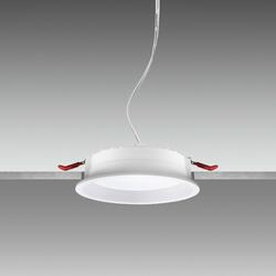 CENTURY Zapuštěné LED kruhové svítidlo ZENO 16W 3000/4000/6500K IP20