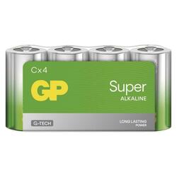 EMOS Alkalická baterie GP Super C (LR14), 4 ks B01304