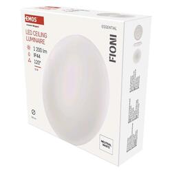 EMOS LED přisazené svítidlo FIONI, kruhové bílé 12W 4000K, IP44 ZM1120