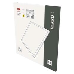 EMOS LED panel REXXO backlit 60x60, čtvercový vestavný bílý, 36W 4000K UGR ZB2224