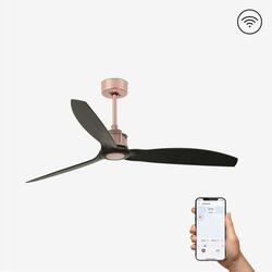 FARO JUST FAN M, měď/černá, stropní ventilátor SMART