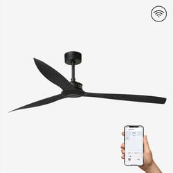 FARO JUST FAN XL, černá, stropní ventilátor s DC motorem 178cm SMART