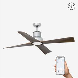 FARO WINCHE, chrom, stropní ventilátor s DC motorem SMART