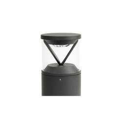 FARO RUSH 250 sloupková lampa, tmavě šedá, 2700K 360st DALI