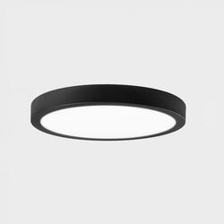 KOHL-Lighting DISC SLIM stropní svítidlo černá 48 W 3000K PUSH