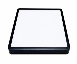 KOHL-Lighting DISC SLIM SQ stropní svítidlo černá 6 W 3000K fázové stmívání