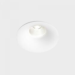 KOHL-Lighting LUXO IP65 zapuštěné svítidlo s rámečkem pr.85 mm bílá 38° 12W CRI 80 4000K Non-Dimm