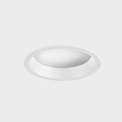 KOHL-Lighting LIM zapuštěné svítidlo s rámečkem pr. 103 mm bílá 7 W CRI 80 3000K PUSH