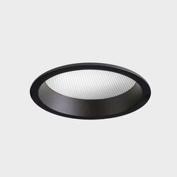 KOHL-Lighting LIM zapuštěné svítidlo s rámečkem pr. 136 mm černá 12 W CRI 80 4000K DALI