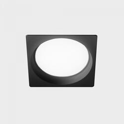KOHL-Lighting LIM SQ zapuštěné svítidlo s rámečkem 176x176 mm černá 25 W CRI 80 3000K DALI