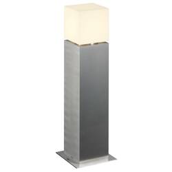 BIG WHITE SQUARE POLE 60, venkovní stojací lampa, TC-TSE, IP44 , hranatá, nerezová ocel 304, D/Š/V 18/18/60 cm, max. 20W 1000345