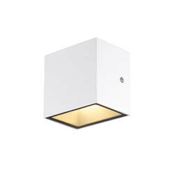 BIG WHITE SITRA CUBE WL LED venkovní nástěnné a stropní nástavbové svítidlo, bílá, IP44, 3000K, 10W 1002033