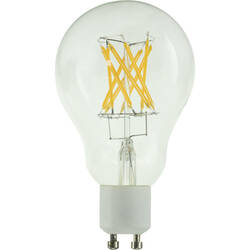 BIG WHITE (SLV) LED A60 Crossed Filament LED žárovka, GU10, fázové stmívání, 6,5W, 2700K 1008375