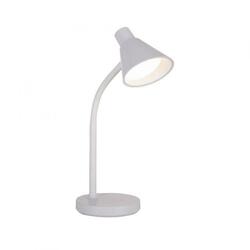 JUST LIGHT LED stolní lampa bílá s vypínačem flexibilní na psací stůl 3000K LD 11248-16