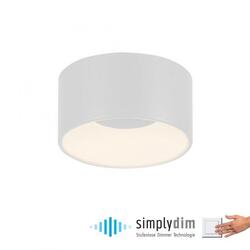 JUST LIGHT LED stropní svítidlo bílé průměr 16cm stmívatelné SimplyDim 3000K LD 14325-16