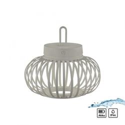 JUST LIGHT LED stolní lampa průměr 25cm moblní na baterie USB IP44 stmívatelné dotykem 2700K LD 19303-40