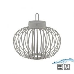 JUST LIGHT LED stolní lampa průměr 36cm moblní na baterie USB IP44 stmívatelné dotykem 2700K LD 19304-40