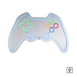 LEUCHTEN DIREKT is JUST LIGHT LED nástěnné svítidlo vícebarevné motiv gamepad ovladače USB dekorace LD 85022-70