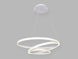 LED2 3271151D Závěsné svítidlo CIRCLE 3 P-Z, W DALI/PUSH DIM 136W 3000K/4000K bílá