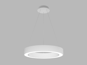 LED2 3273851D Závěsné svítidlo SATURN SLIM 60 P-Z, W DALI/PUSH DIM 50W 2CCT 3000K/4000K bílá