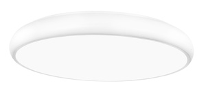 Nova Luce Moderní úzké stropní LED svítidlo Gap v bílé a černé barvě - 62 W LED, 3720 lm, pr. 610 x 90 mm, bílá NV 8100985