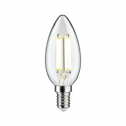 PAULMANN Eco-Line Filament 230V LED svíčka E14 98mm 2,5W 4000K čirá