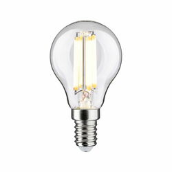 PAULMANN Eco-Line Filament 230V LED kapka E14 82mm 2,5W 3000K čirá