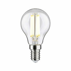 PAULMANN Eco-Line Filament 230V LED kapka E14 82mm 2,5W 4000K čirá