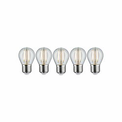 PAULMANN Filament set LED kapka E27 230V 5x2,6W 2700K čirá