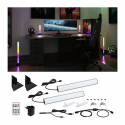 PAULMANN EntertainLED set Lightbar Dynamic RGB + stojan (2ks sada) 30 cm