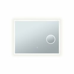 PAULMANN LED zrcadlo s osvětlením Mirra IP44 4000K / 230V 20W zrcadlo hranaté