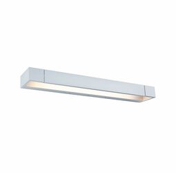 PAULMANN Selection Bathroom LED nástěnné svítidlo Lucille IP44 2700K 230V 17W stmívatelné hliník mat