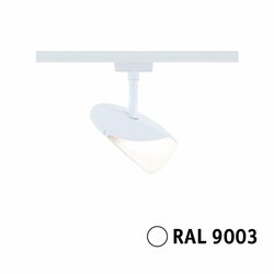 PAULMANN URail LED lištový spot 3-krokové-stmívatelné Alejandro 10W 3000K stmívatelné 230V bílá