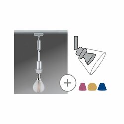 PAULMANN URail DecoSystems závěs matný chrom max. 1x20W E14 bez zdroje světla 969.69