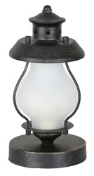 Rabalux stolní lampa Victorio E14 C37 1x MAX 40W antická zlatá 7346