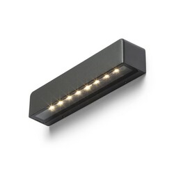 RENDL SAMPO nástěnná antracitová 230V LED 9W IP65 3000K R13619