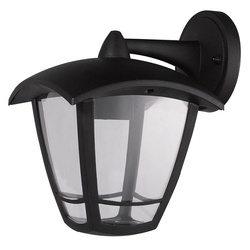 Ecolite SMD LED venkovní svítidlo 8W, 400lm, 3500K, IP44, černá ZGL001B-DO