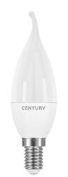 CENTURY LED SVÍČKA PLAMEN ONDA 6W E14 3000K 470Lm 200d 38x130mm IP20 CEN ONM1C-061430