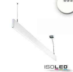 HEITRONIC Isoled - LED závěsné svítidlo Linear UP+DOWN 1200, prismatické, bílá, prodloužitelné 40W neutrální bílá 4000K 500792