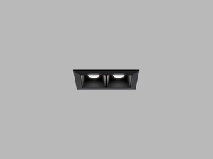 LED2 2491253D Zápustné svítidlo LINEAR II 2, B DALI/PUSH 4W 3000K/3500K/4000K UGR černá
