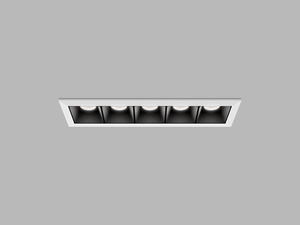 LED2 2491351D Zápustné svítidlo LINEAR II 5, W DALI/PUSH 10W 3000K/3500K/4000K UGR bílá
